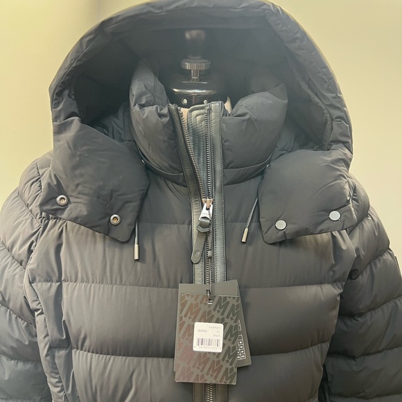 NWT Mackage Farren Long Black Puffer Coat XL - Picture 9 of 10